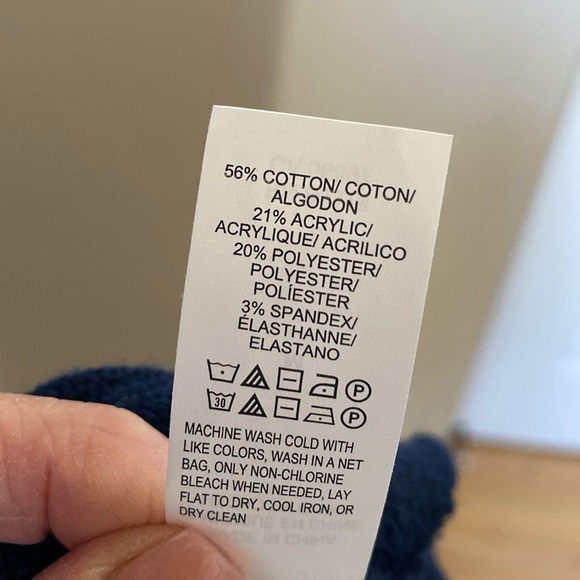 Lucky Brand striped open front Longline Cardigan Women’s pockets Sz M Fall Warm - Picture 6 of 7